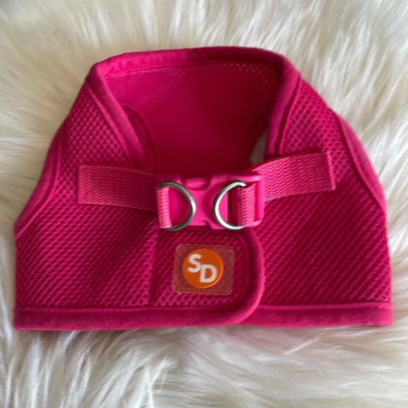 Simply Dog Pink Perforated Dog 🐕 Harness - Picture 9 of 10